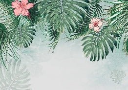 Tapete Palmblüte