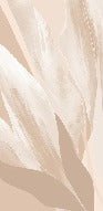 Papier peint étoffe florale beige, XXL, tendance