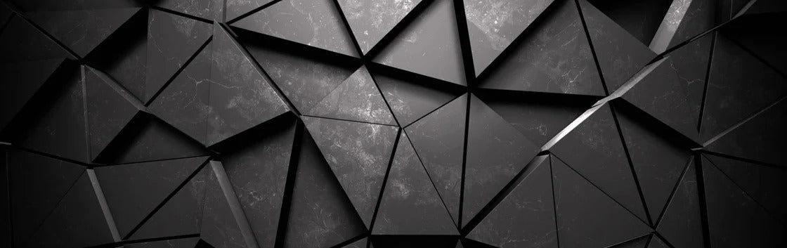 3D-Tapete Black Perspective