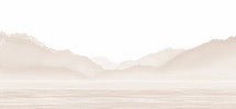 Tapete Annecy und sein friedlicher See Beige