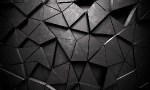 3D-Tapete Black Perspective