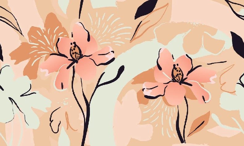 Tapete Yoga Meditation Blume