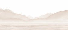 Tapete Annecy und sein friedlicher See Beige