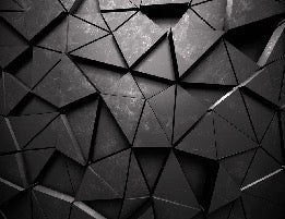 3D-Tapete Black Perspective