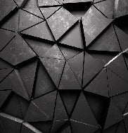 3D-Tapete Black Perspective