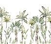 Tropische Aquarell-Tapete