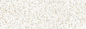 Tapete mit Terrazzo-Effekt in Sepia