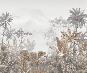 Tapete Trend Tropical Sepia