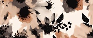 Hypnotische Blumentapete