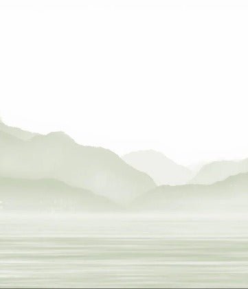 Tapete Annecy und sein friedlicher grüner See