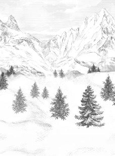 Tapete Aiguilles d'Arves