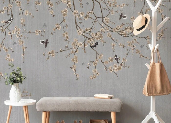Tapete Blütenzweige