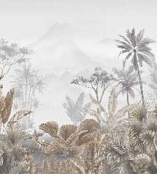 Tapete Trend Tropical Sepia