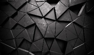3D-Tapete Black Perspective