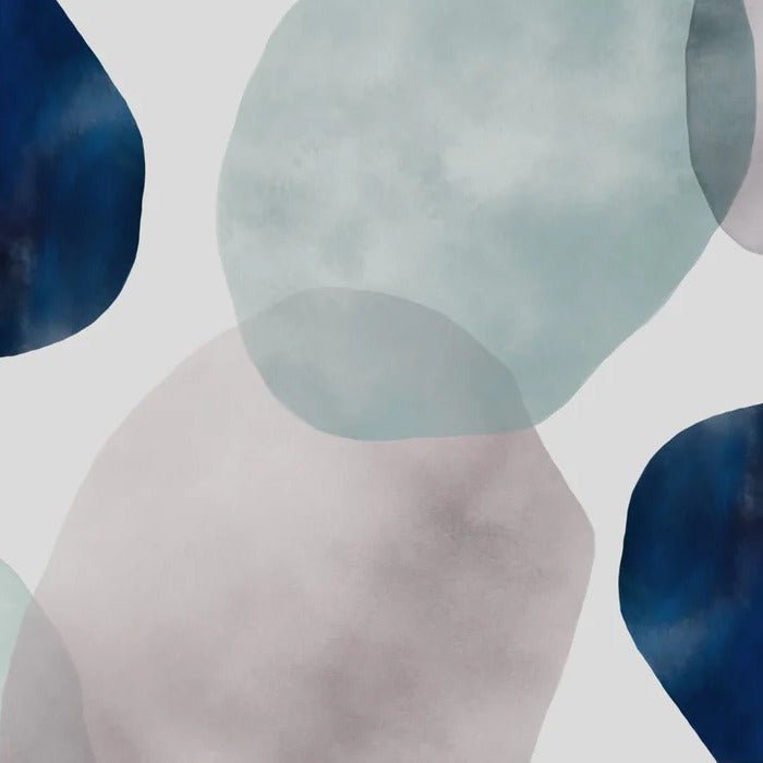 Papier peint cercle abstrait watercolor, XXL, tendance