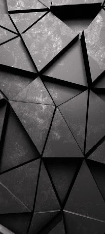 3D-Tapete Black Perspective