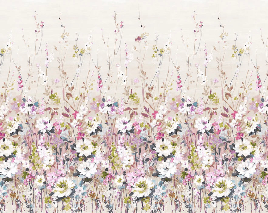 Tapete „Secret Garden“ mit Blumenmuster