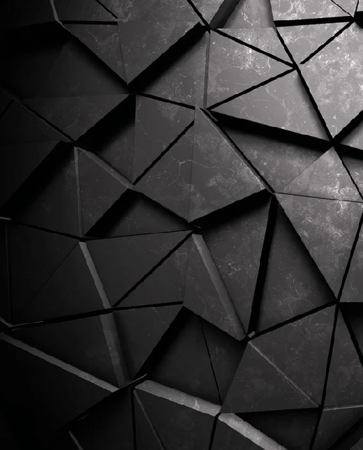 3D-Tapete Black Perspective