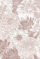 Tapete Dahlia-Blume