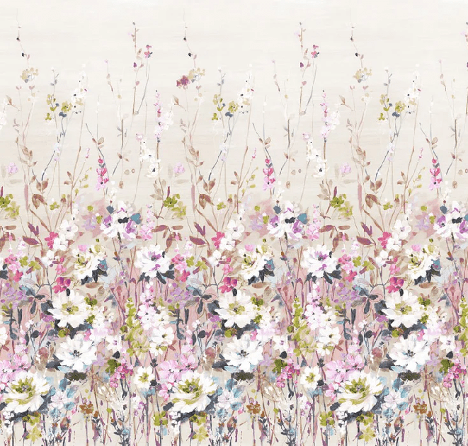 Tapete „Secret Garden“ mit Blumenmuster