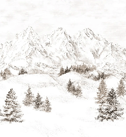 Alpen-Berg-Hintergrundbild