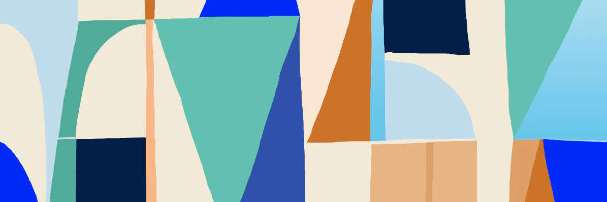 Trendige geometrische abstrakte Tapete