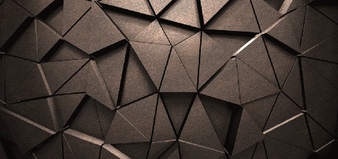 3D-Tapete „Black Perspective Rust“