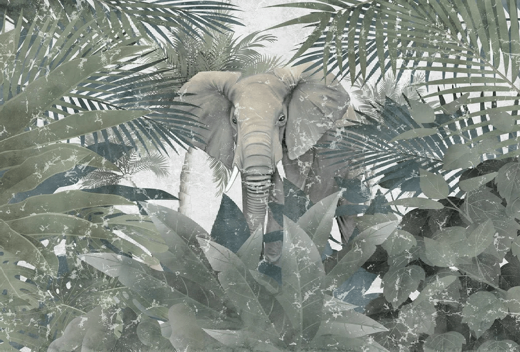 Tapete Amazonas-Elefant