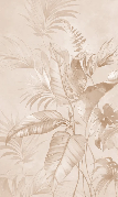 Elegante Tapete in pudrigem Dschungel-Design