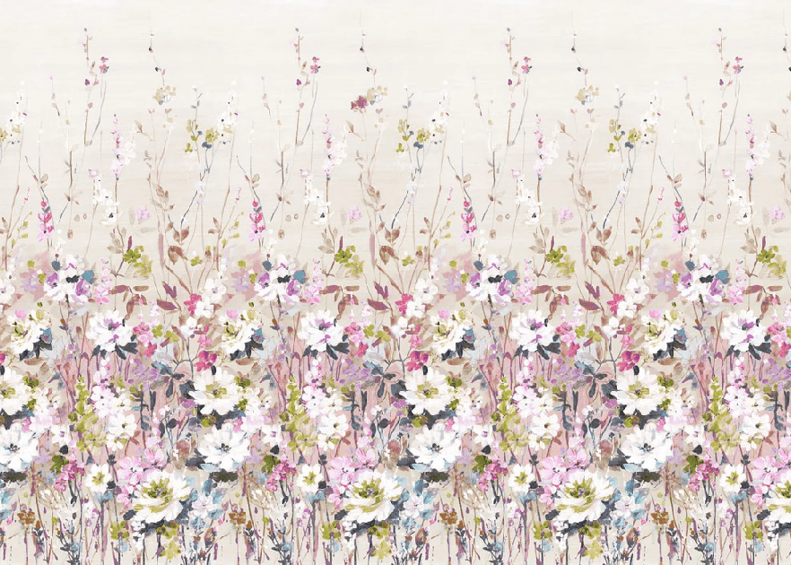 Tapete „Secret Garden“ mit Blumenmuster