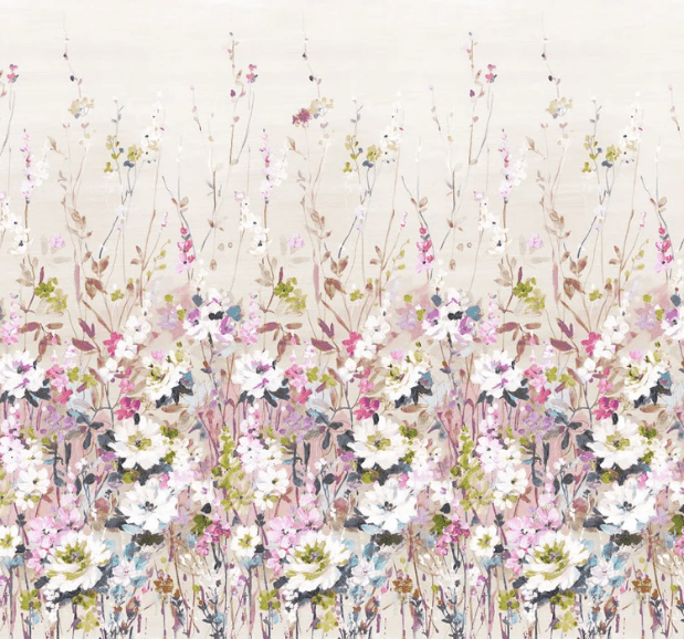 Tapete „Secret Garden“ mit Blumenmuster
