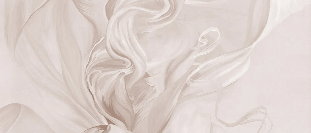 Moderne Tapete – Sublime Flow Sepia