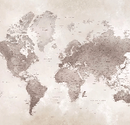 Zeitlose Weltkarten-Tapete