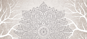 Indische Bohemian Mandala Vliestapete