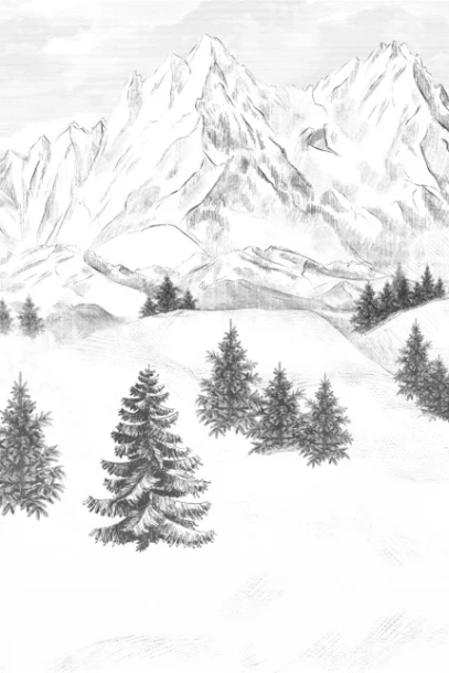 Tapete Aiguilles d'Arves