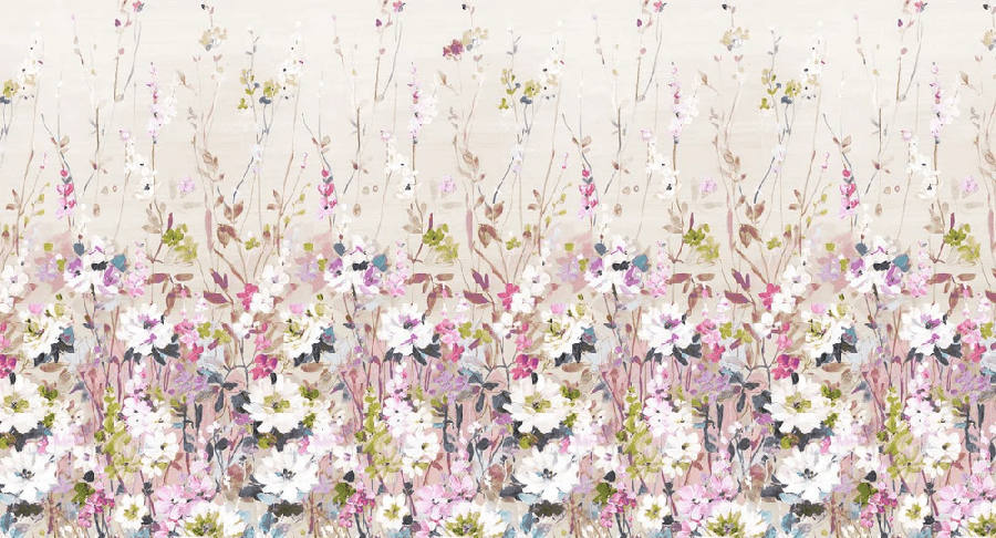 Tapete „Secret Garden“ mit Blumenmuster