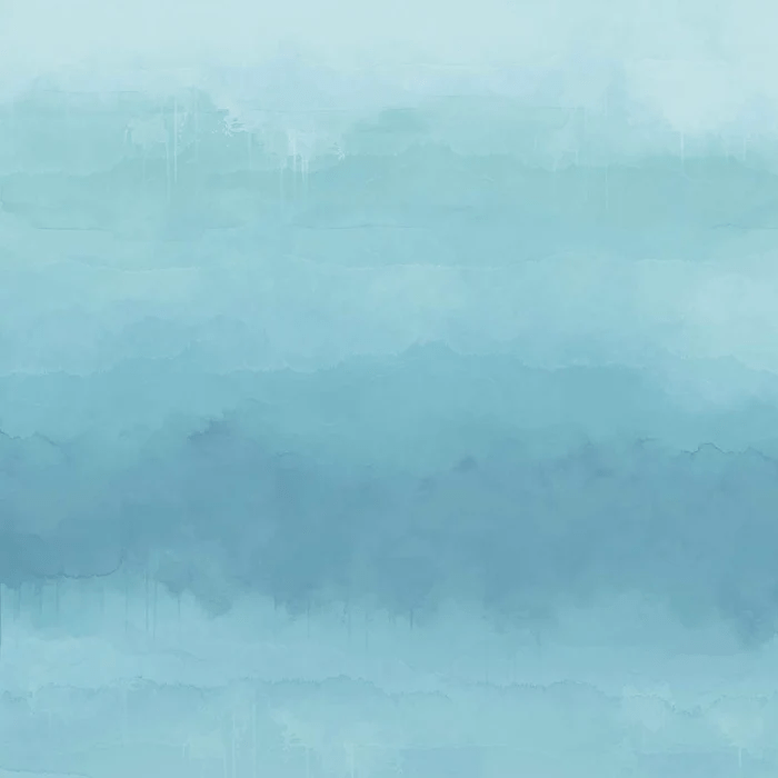 Panoramische Tapete mit blauem Farbverlauf