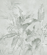 Elegante Tapete „Jungle Sage“