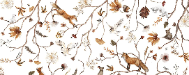 Papier peint enfant forêt aventure, XXL, tendance