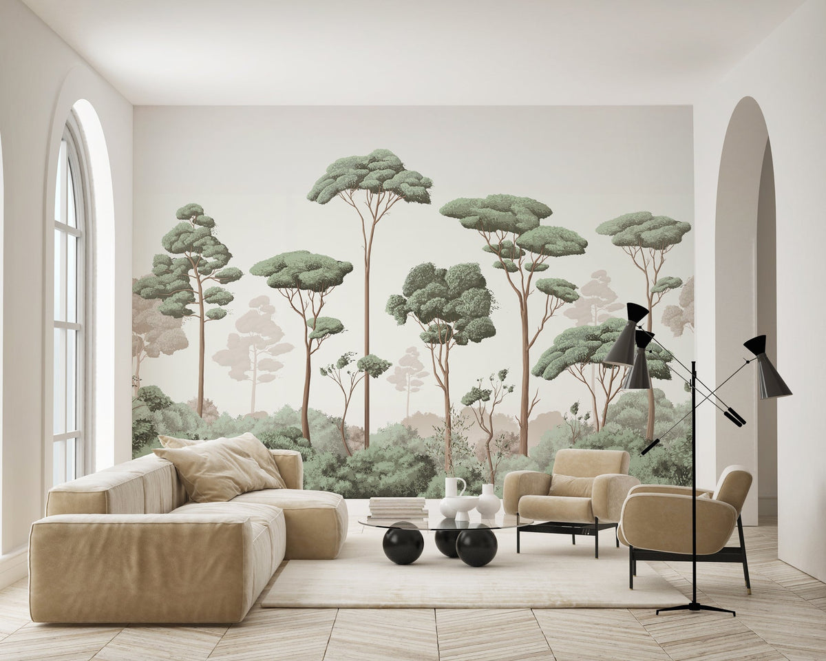 Pine Forest Breeze Tapete
