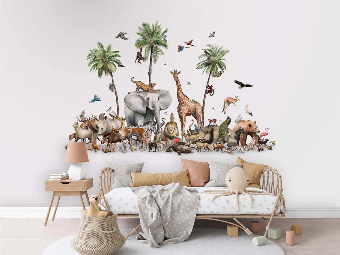 Papier peint animaux terre des lions, XXL, tendance