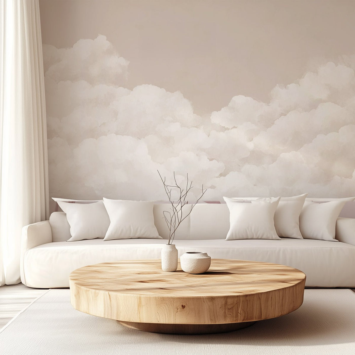 Panorama-Tapete – Himmel & Wolken