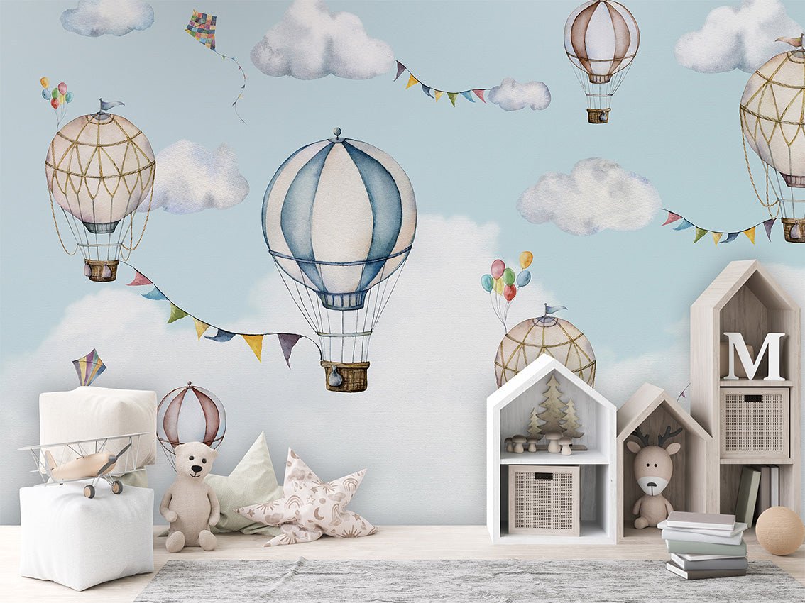 Papier peint envol des montgolfières, XXL, tendance
