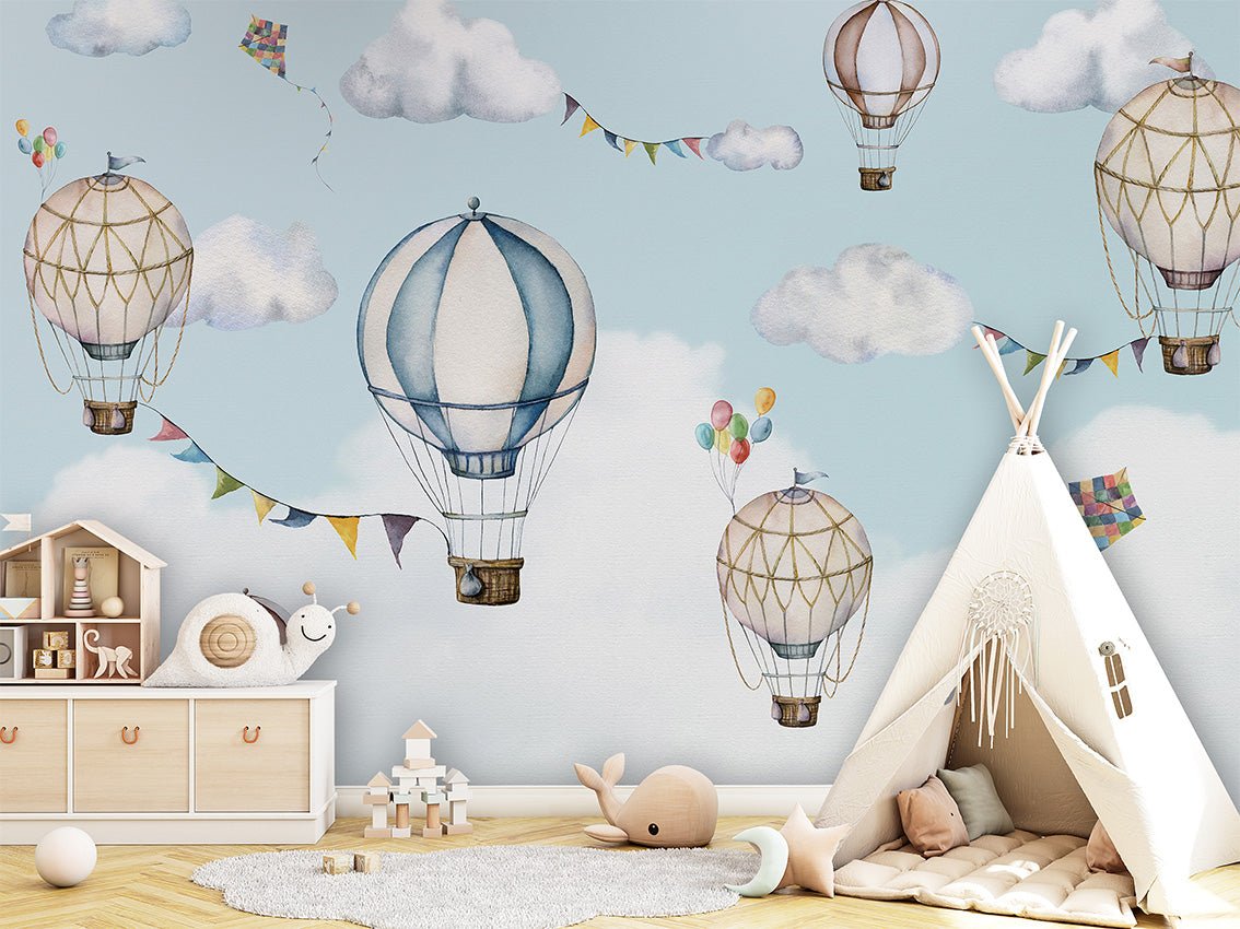 Papier peint envol des montgolfières, XXL, tendance