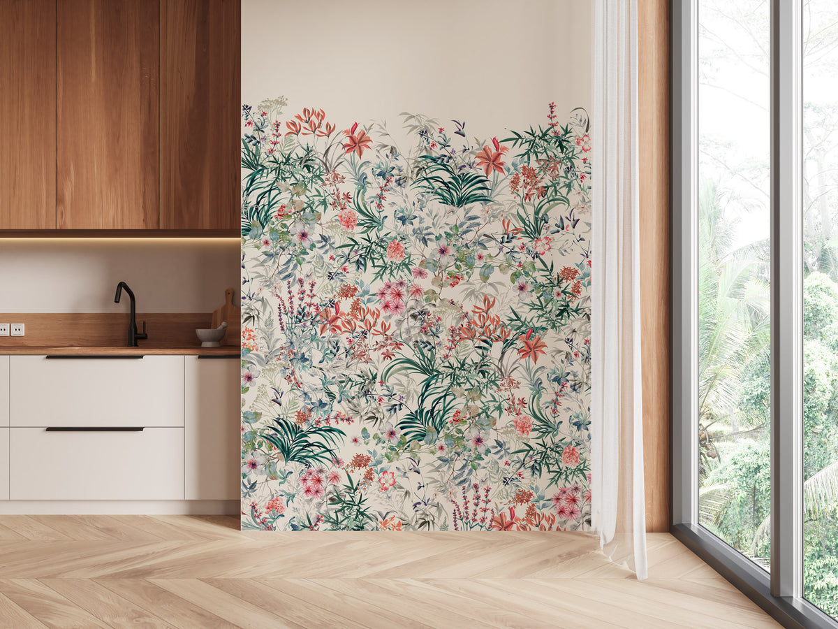 Blumentapete – Die Gärten von Léontine