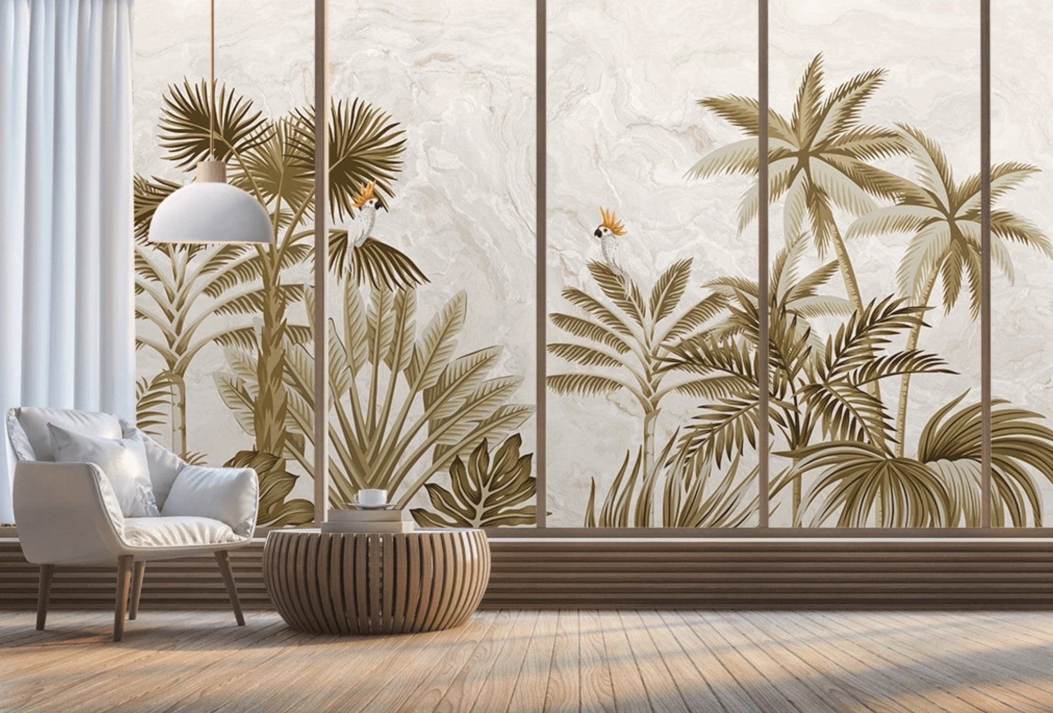 Papier peint Jungle Tamarindo Jungle - papier peint sur mesure francais - muralconcept