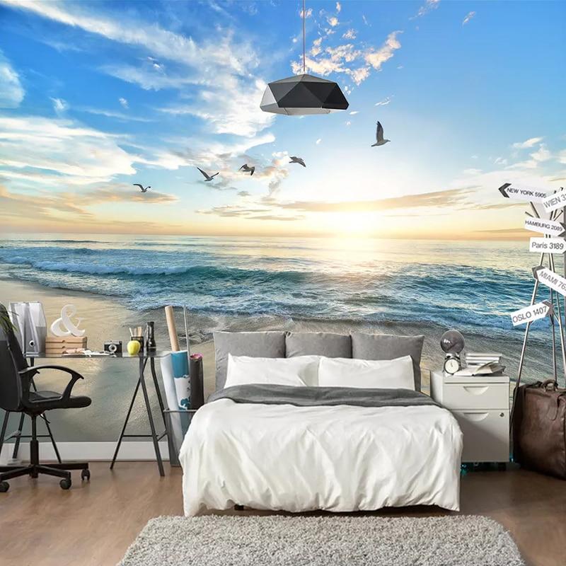 Papier peint Plage Paradisiaque - papier peint sur mesure francais - muralconcept