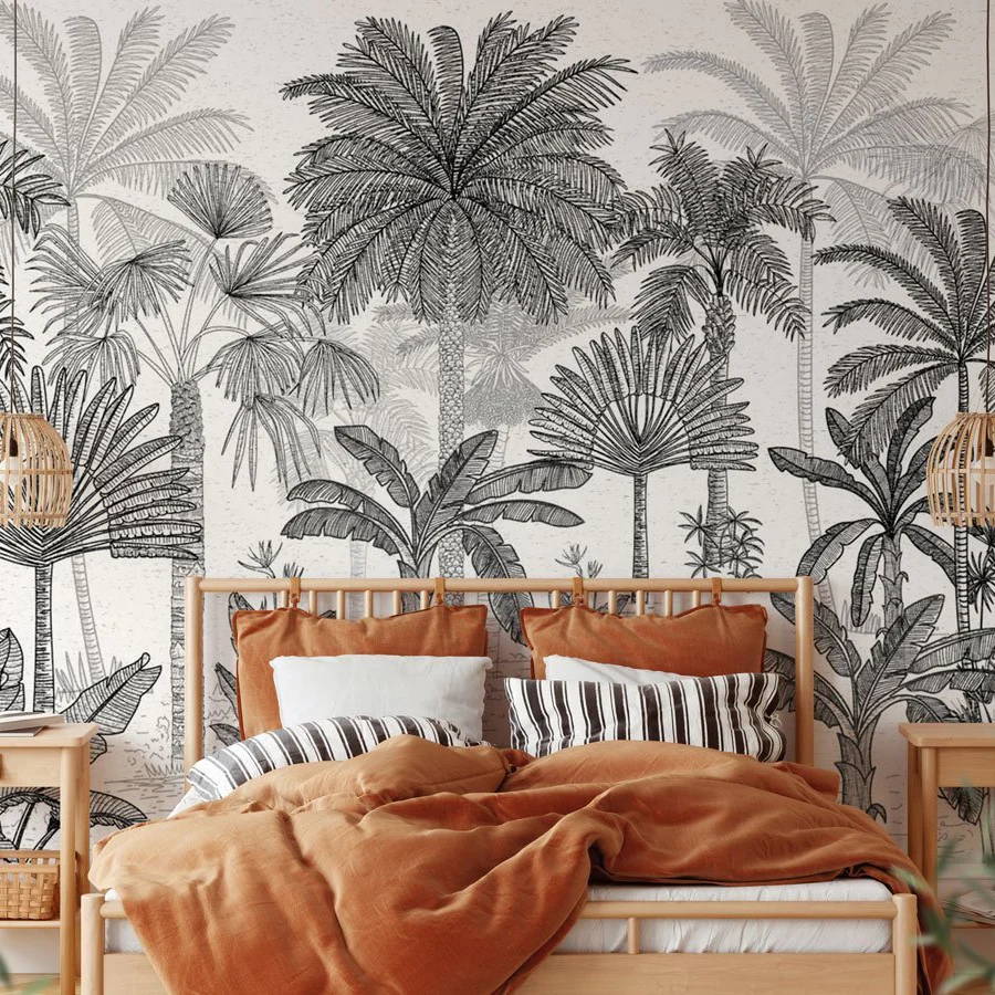 Papier peint jungle : 10 décors muraux exotiques et tendances