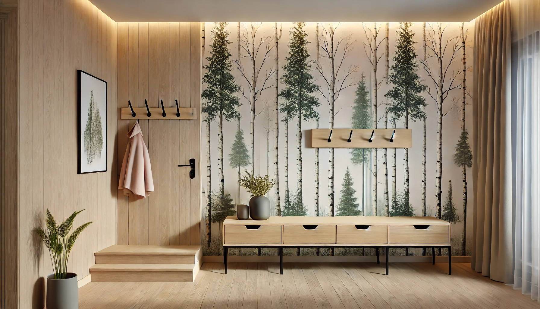 Pourquoi décorer mon entrée avec du papier peint ?