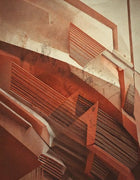 Industrielle Tapete